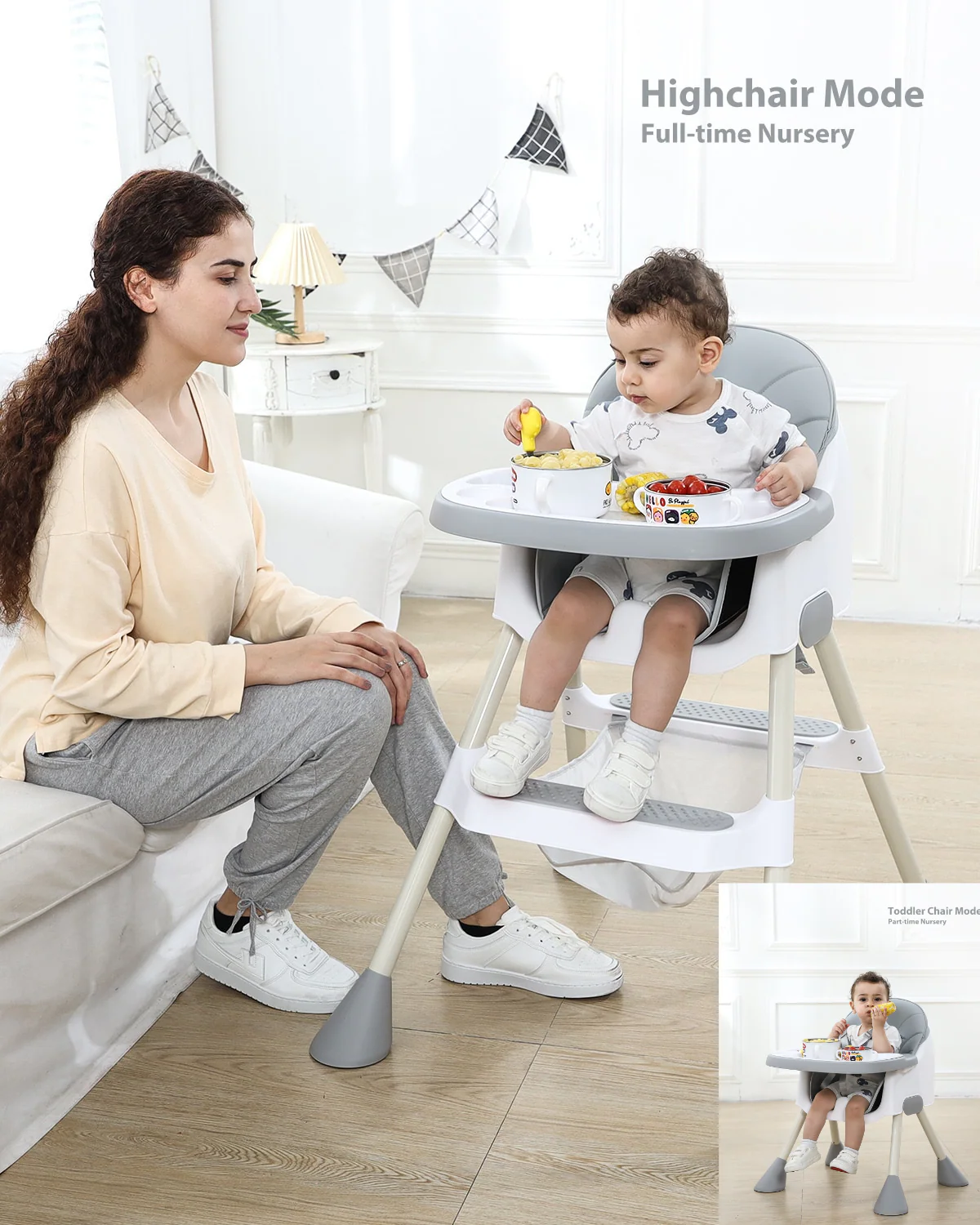 UBRAVOO Chaise haute pour bébé