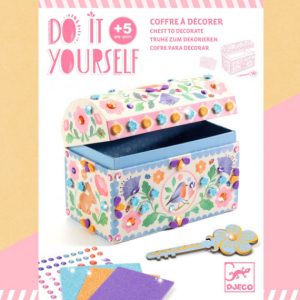 DIY coffre trésor rose – DJECO