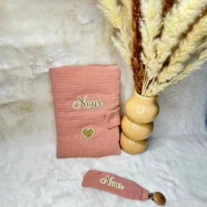 Coffret protège carnet de Santé élégant