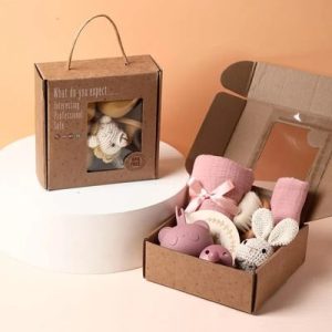 Coffret cadeau naissance | Lapin 7 pièces