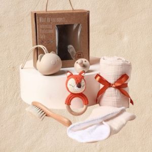 Coffret cadeau naissance | Renard 7 pièces