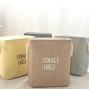 Panier à linge tissu ~ STORAGE LARGE