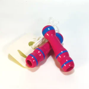 Corde à sauter en bois rayée – Artisans du Jura