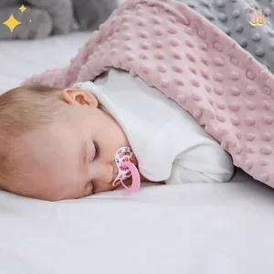 Couverture d'emmaillotage | Blanket Pink Grey™