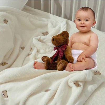 Couverture bébé | Petit ourson – Image 3