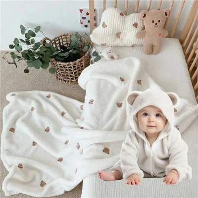 Couverture bébé | Petit ourson – Image 2