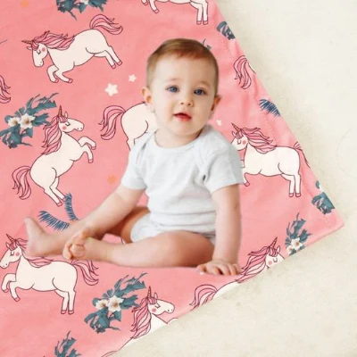 Couverture bébé | Rêve de Licorne – Image 2