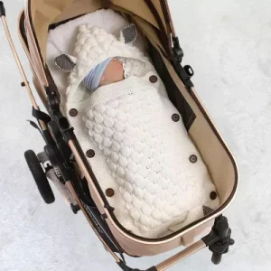 Couverture bébé tricot | Couette de sommeil