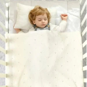Couverture bébé tricot | Nid de Rêves