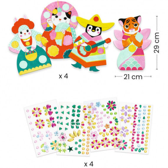 Créer avec des stickers brillants – DJECO – Image 2