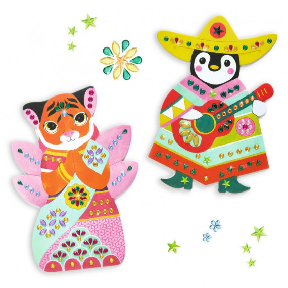 Créer avec des stickers brillants – DJECO – Image 3