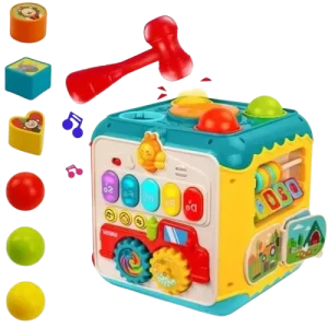 Cube d’activités éducatives 7 en 1 - HUANGER