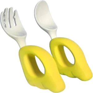 CUILLERE BEBE - LittleUtensils™ - Jaune