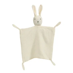 DOUDOU BEBE - BabyMousseline™ - Blanc