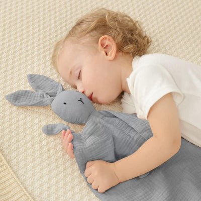 DOUDOU BEBE - BabyMousseline™ - Gris – Image 4