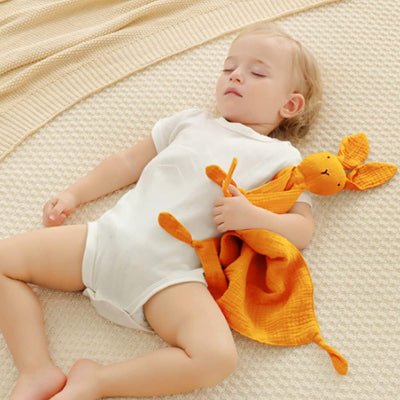 DOUDOU BEBE - BabyMousseline™ - Jaune – Image 3
