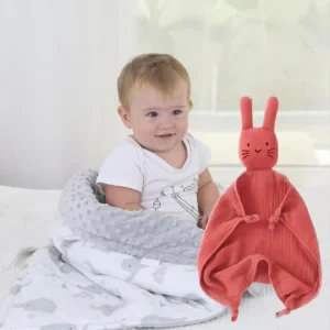 Doudou bébé | Chat en mousseline