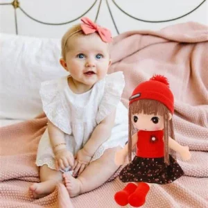 Doudou bébé fille | Peluche princesse