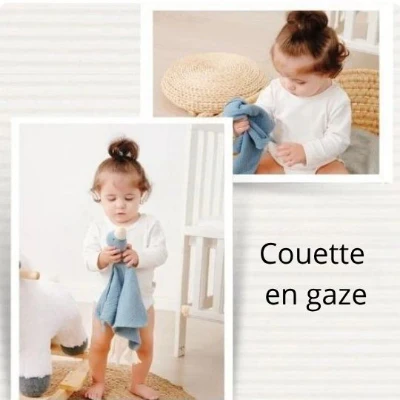 Doudou bébé | Oie en mousseline – Image 8