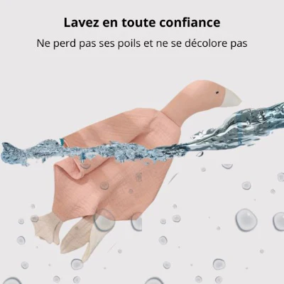 Doudou bébé | Oie en mousseline – Image 9