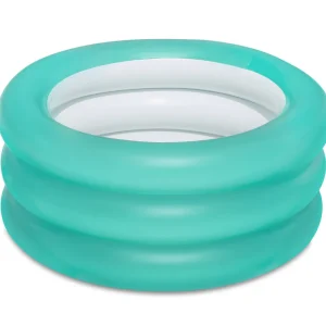 Pack de plage ( Piscine + 10 balles colorées + Bouée + Tour arc en ciel + Livre de bain)