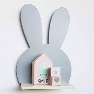 Etagère enfant lapin en bois ~ BUNNY