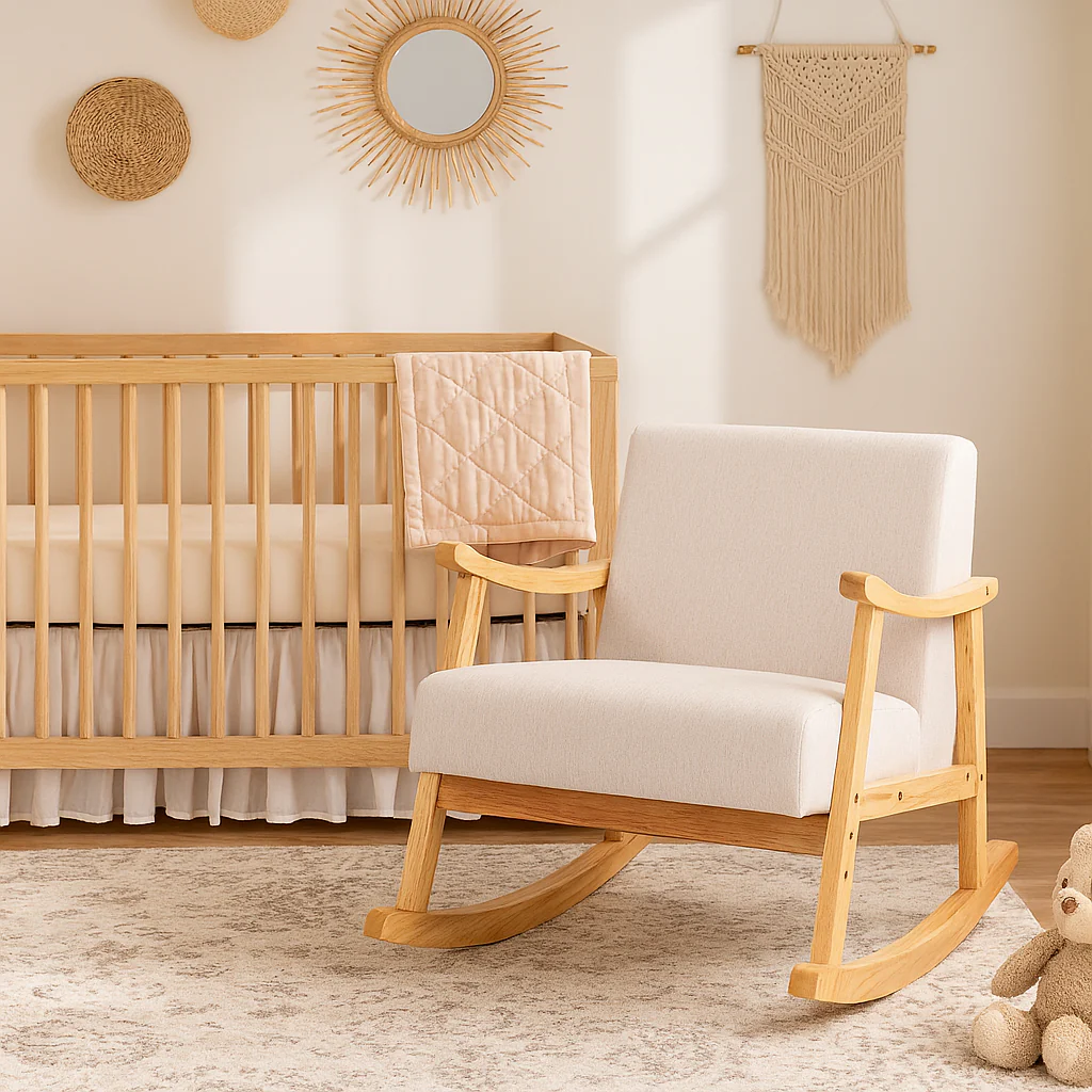 Fauteuil à bascule d'allaitement – Image 2