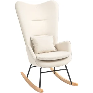 Fauteuil d'allaitement à bascule adulte