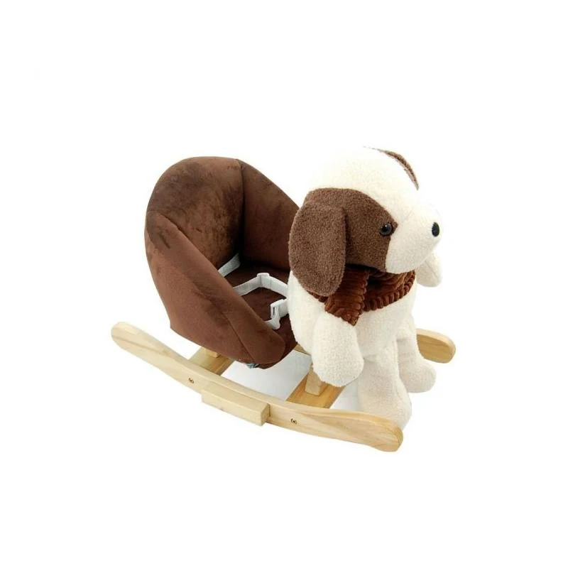 Chaise à bascule en peluche animaux – Image 8