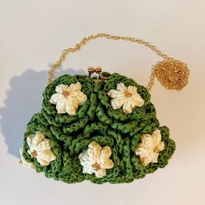 Mini Sac bandoulière en boule de fleurs