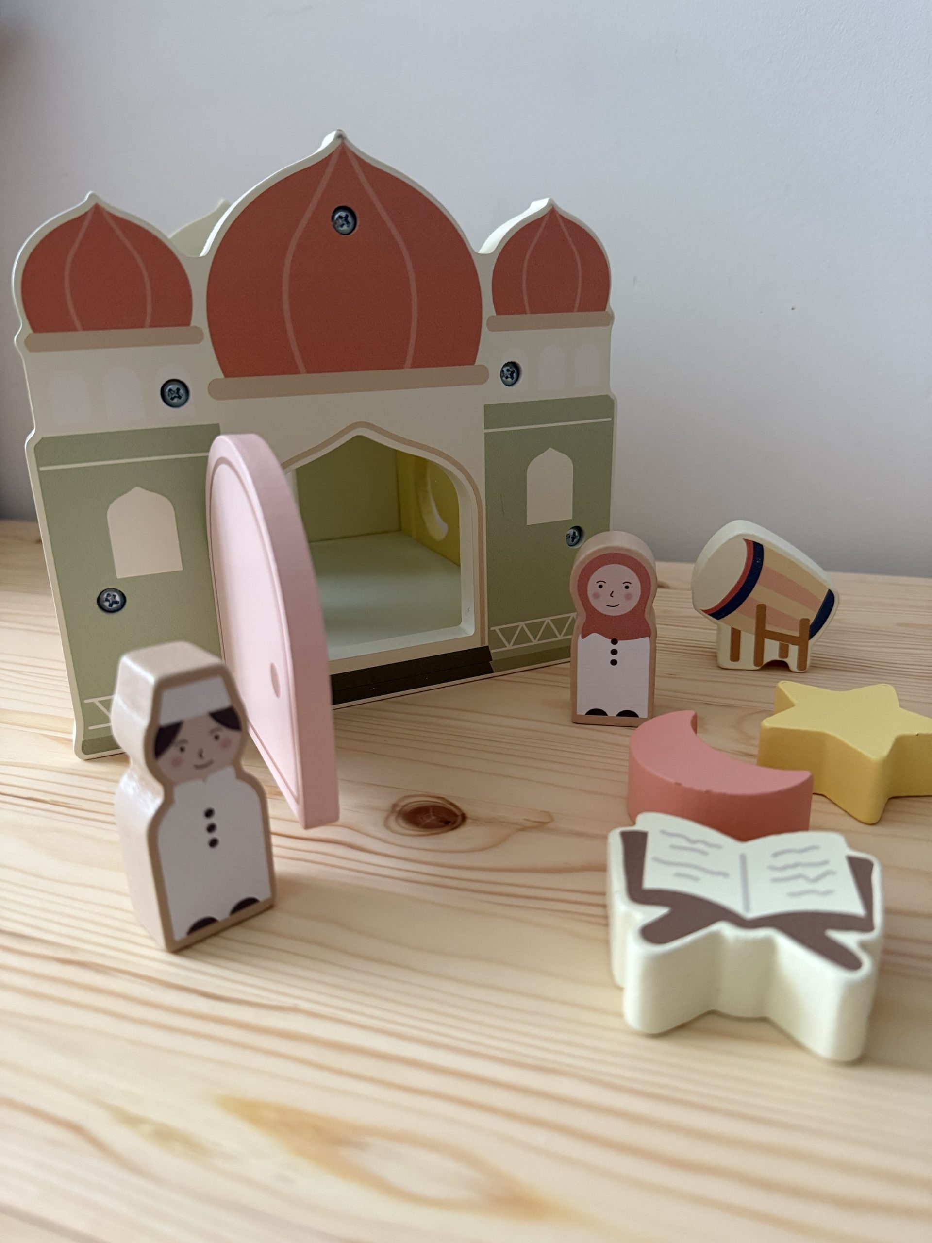 Boîte à Formes en Bois – Mosquée Transportable avec Formes Islamiques 🕌✨ – Image 2