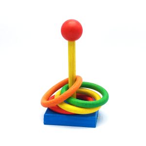 Jeu d&rsquo;anneaux en bois – Artisans du Jura