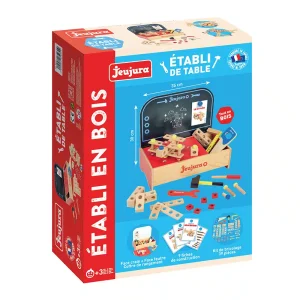 Etabli de table en bois 39 pièces – Jeujura