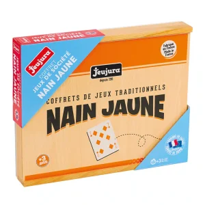 Jeu du nain jaune – Coffret en bois – Jeujura