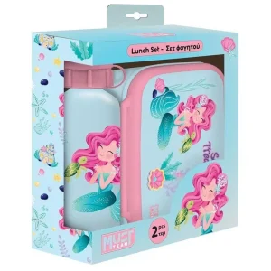 Boite à goûter + Gourde Must " Beautiful Mermaid "