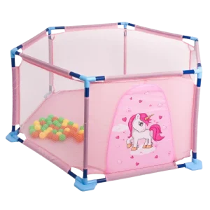 Parc bébé + 40 balles colorées