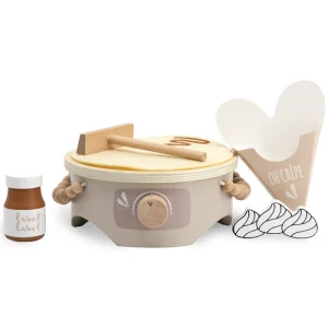 Crêpière en bois (2 coloris)