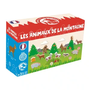 Les animaux de la montagne 19 pièces – Jeujura