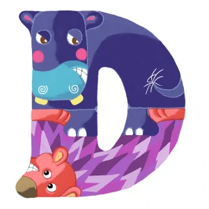 Lettre en bois D – Artisans du Jura