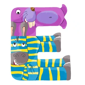 Lettre en bois E – Artisans du Jura