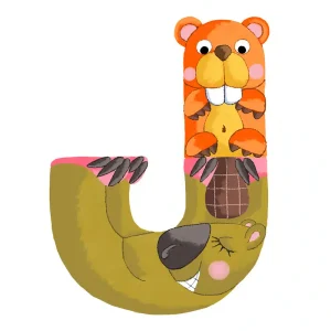 Lettre en bois J – Artisans du Jura