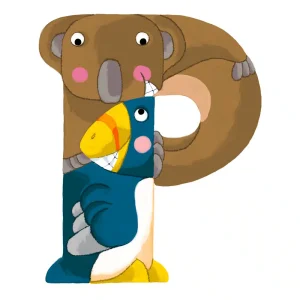 Lettre en bois P – Artisans du Jura