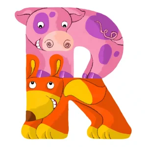 Lettre en bois R – Artisans du Jura