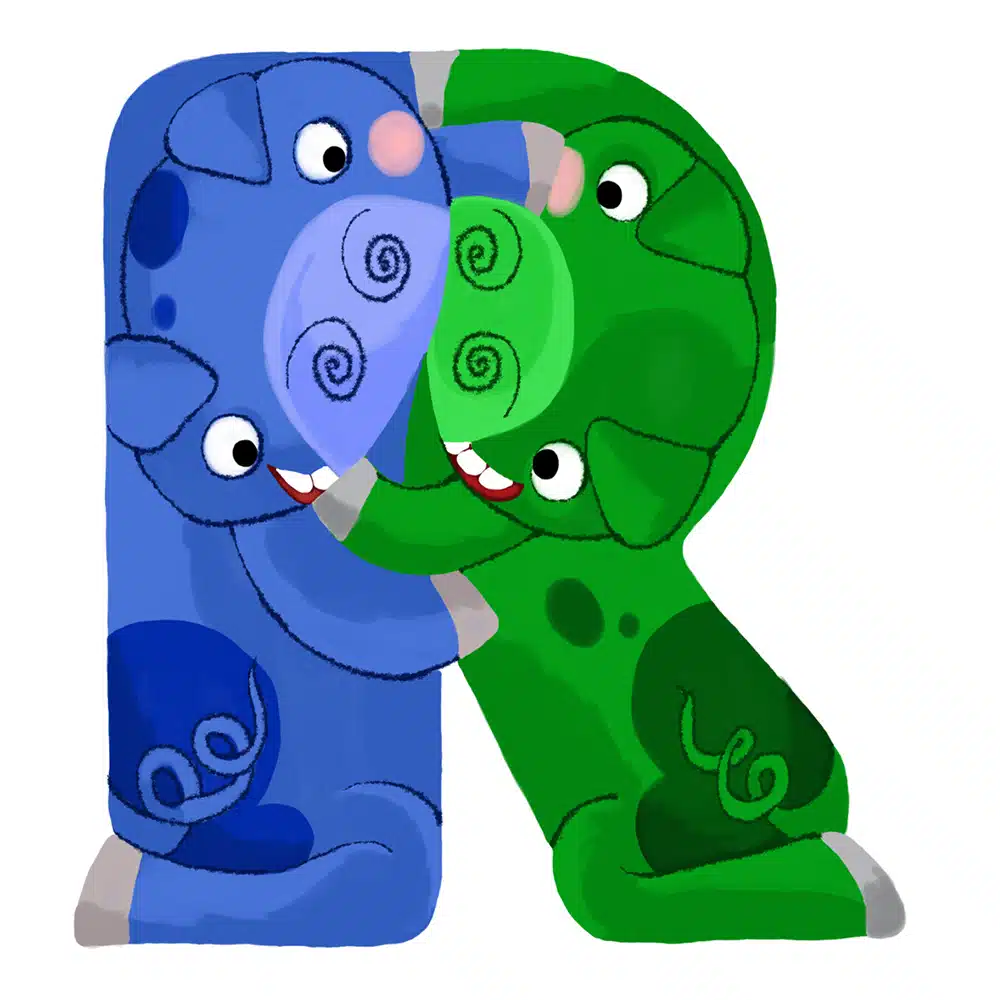 Lettre en bois R – Artisans du Jura – Image 2