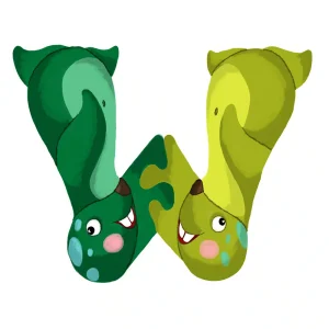 Lettre en bois W – Artisans du Jura