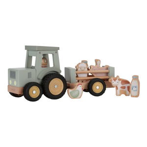 TRACTEUR AVEC REMORQUE FERME – LITTLE DUTCH