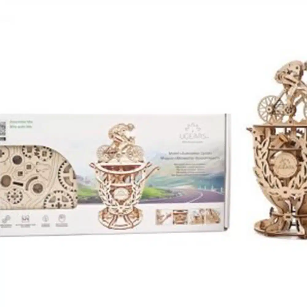 Puzzle 3D Cycliste automate – Ugears – Image 5