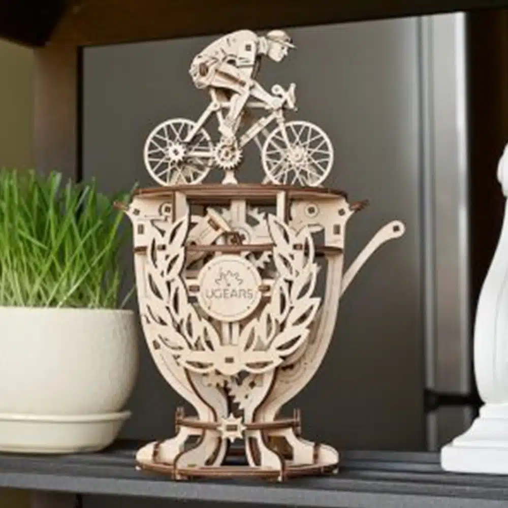 Puzzle 3D Cycliste automate – Ugears – Image 6