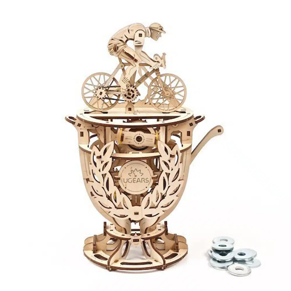Puzzle 3D Cycliste automate – Ugears