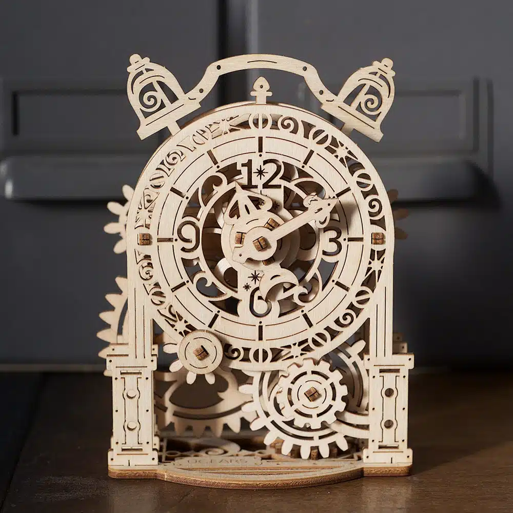 Puzzle 3D Reveil vintage – Ugears – Image 4